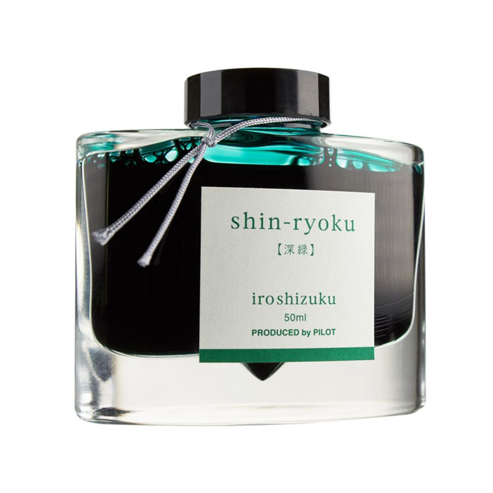 Чернила Pilot Iroshizuku Shin-Ryoku темно-зеленые 50 мл (INK-50-SHR)