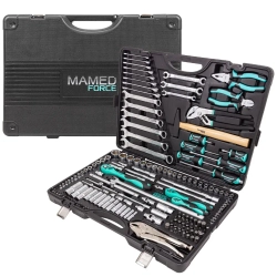Набор инструментов 180пр. 1/4'', 3/8'', 1/2''(6гр.) MAMEDFORCE MF-41802-5