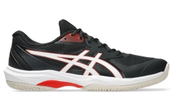 Мужские кроссовки теннисные Asics Game FF - black/cherry tomato