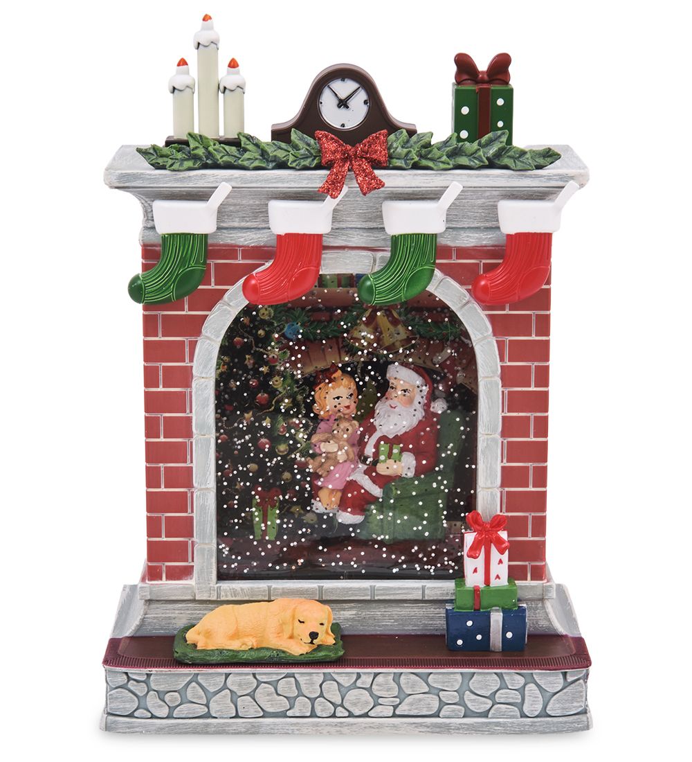 XM-872 Новогодний камин