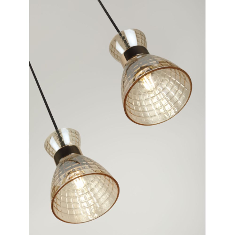 Светильник подвесной (подвес) Rivoli Iris 9186-203 3хЕ27 60 Вт модерн | Rivoli