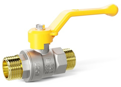 Кран шаровой для газа LD Pride Ду 20 (3/4") нар-нар, ручка