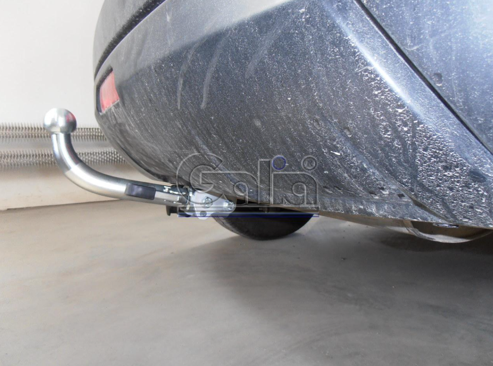 Фаркоп оцинкованный Galia N054C для Nissan Qashqai 2007-2014, Qashqai 2 2014-(паспорт и сертификат в комплекте)(без электрики)