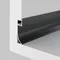 Алюминиевый профиль плинтус 53x14 (Черный, 2 м), ALM-5314-B-2M Led Strip alm-5314-b-2m