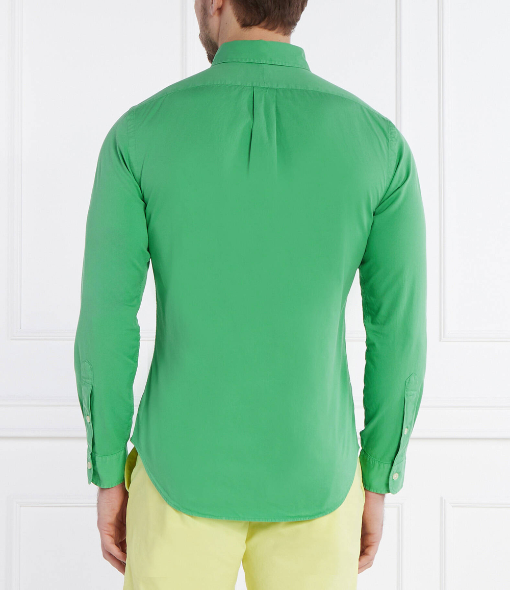 Рубашка POLO RALPH LAUREN - зеленый(710937994)