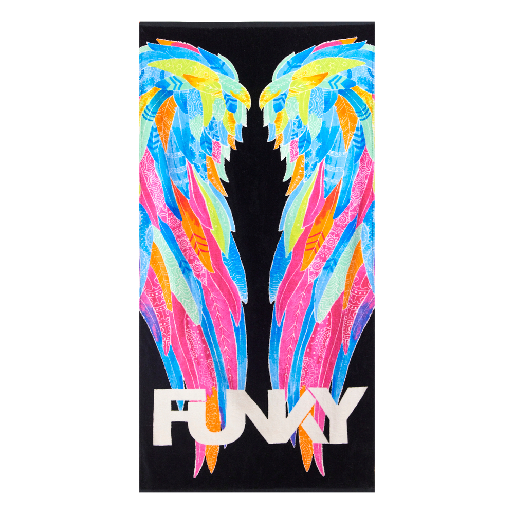 Хлопковое полотенце FUNKY Icarus Ink