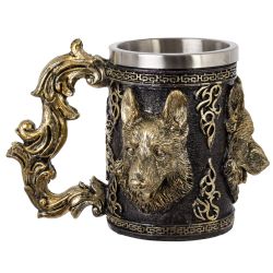 GAEM Кружка "Волк", 600 мл, L19 W14 H13 см