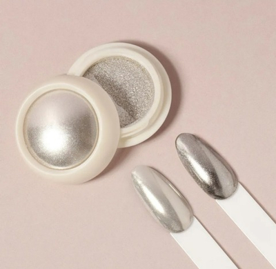 Втирка металлическая, серебро