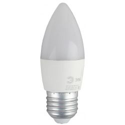 Лампочка светодиодная ЭРА RED LINE ECO LED B35-8W-827-E27 E27 / Е27 8Вт свеча теплый белый свет