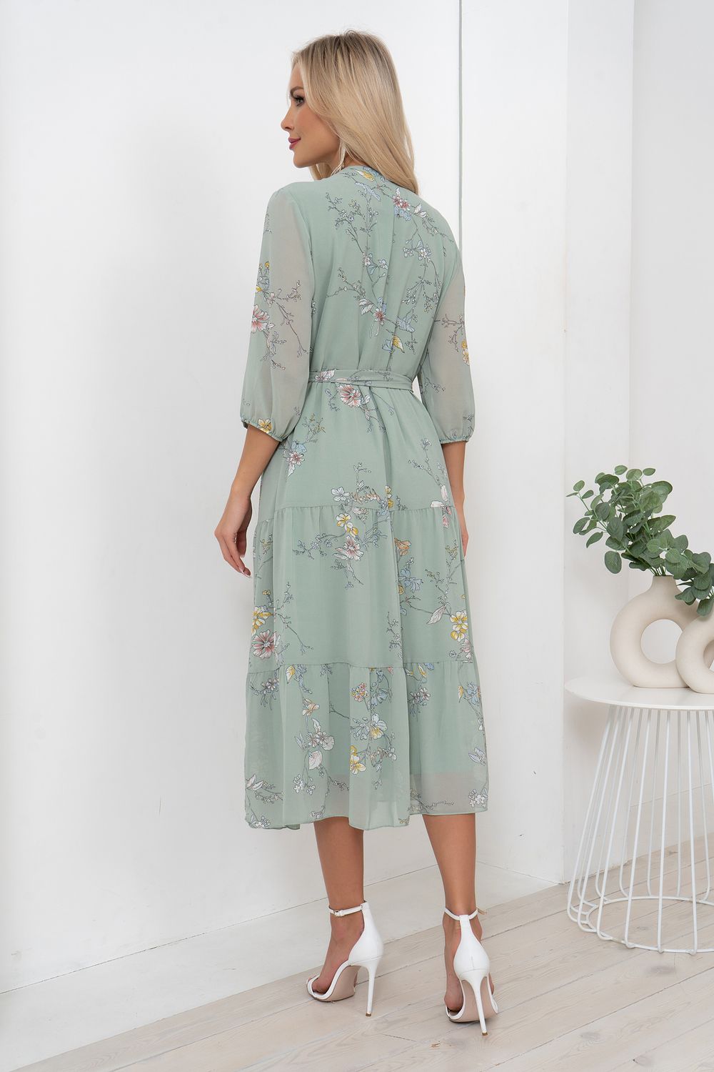 Платье Хелен (мята) Р11-1075/8 Nikol