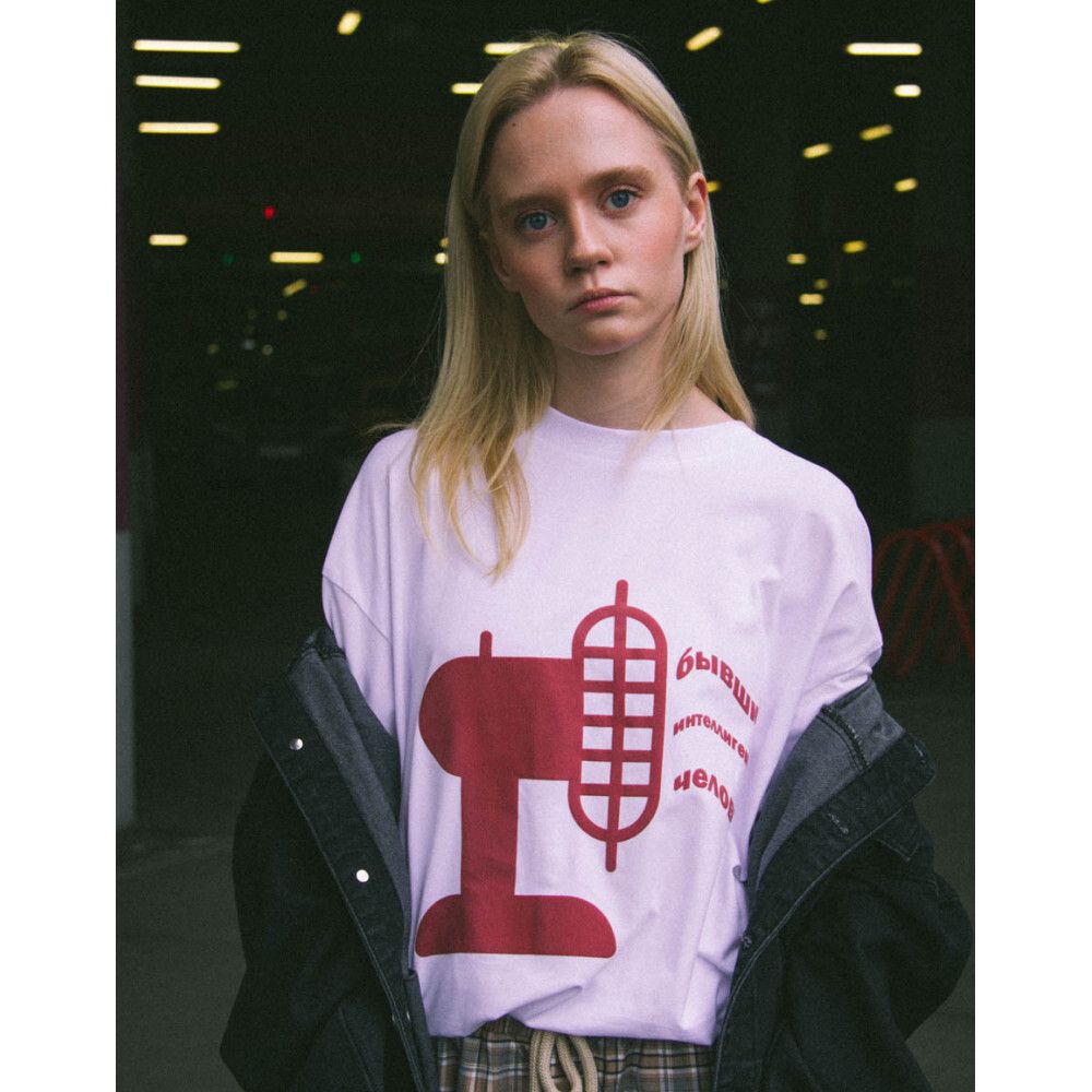 Футболка БИЧ Жара белая