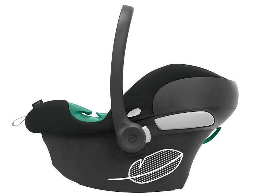 Коляска Cybex Balios S Lux BLK 2025 Aton B2 i-Size Volcano Black 3 в 1 Moon Black