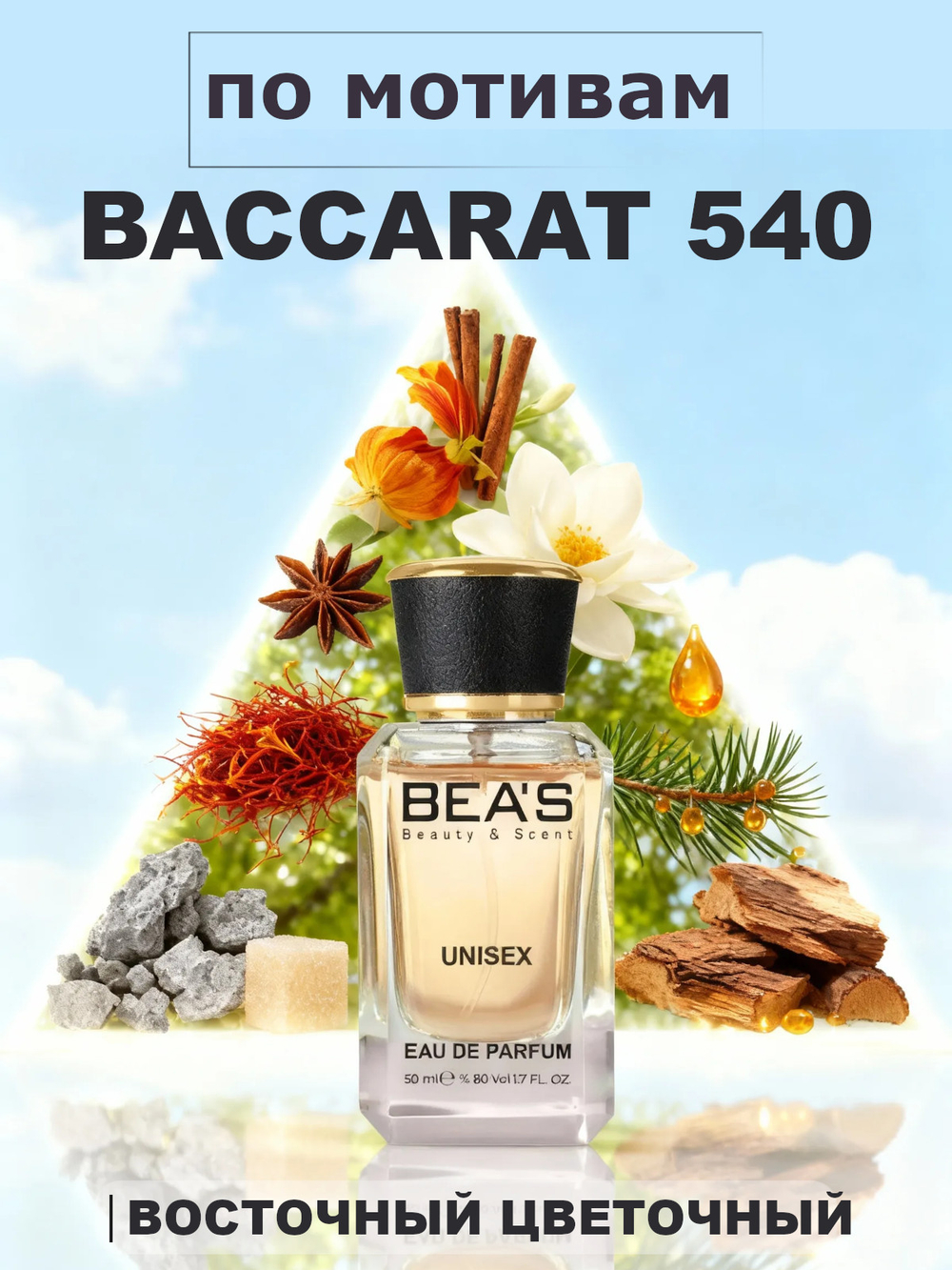 BEA'S U711 Baccarat Rouge (Баккара Руж) 50мл