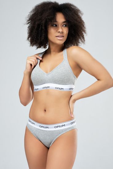 Топ-бра B-18 Серый