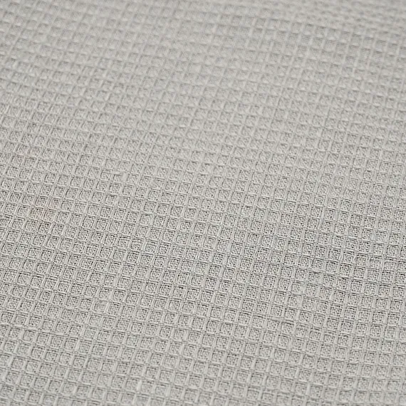 Набор из двух вафельных полотенец изо льна серого цвета Essential, 50х70 см