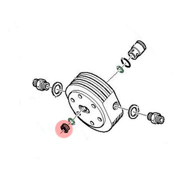 Клапан 3-й ступени впускной Coltri MCH-13-16, до 03/2014