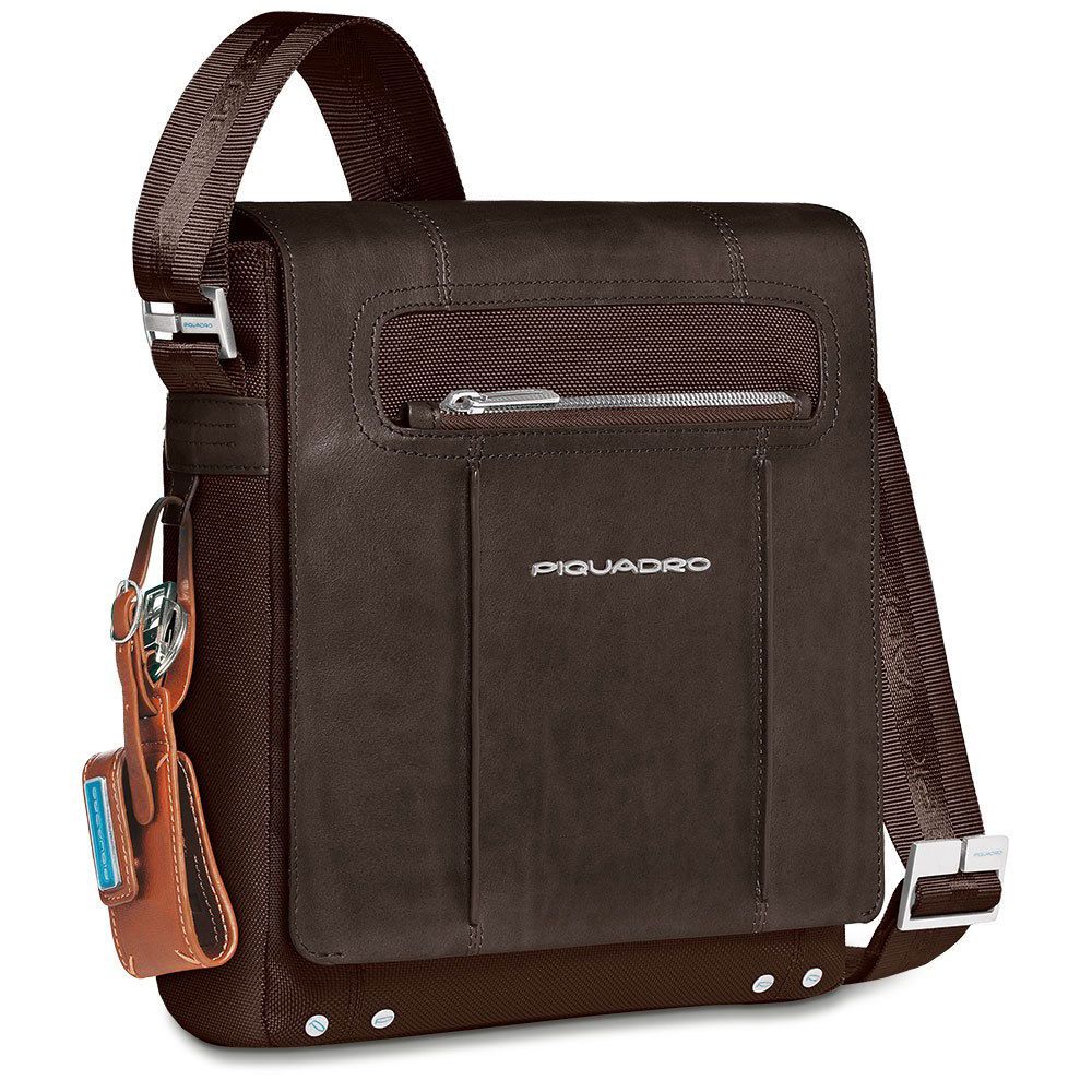 Сумка мужская Piquadro Link темно-коричневый кожа и ткань (CA1593LK/TM)