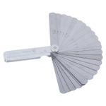 МАСТАК (127-00025) Набор щупов для проверки зазоров, 0.04 -1 мм, 25 предметов