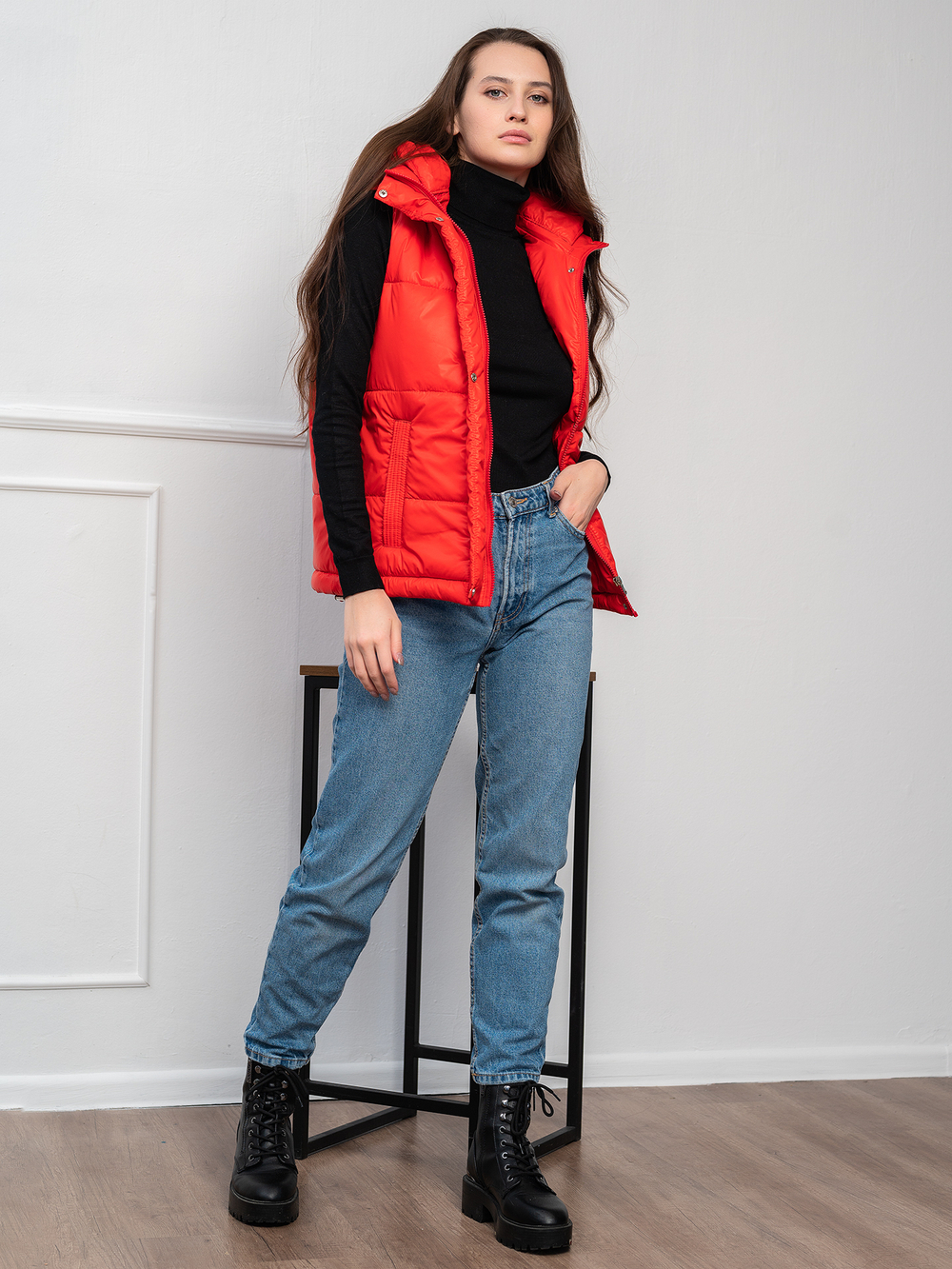 Жилет "Стар" красный