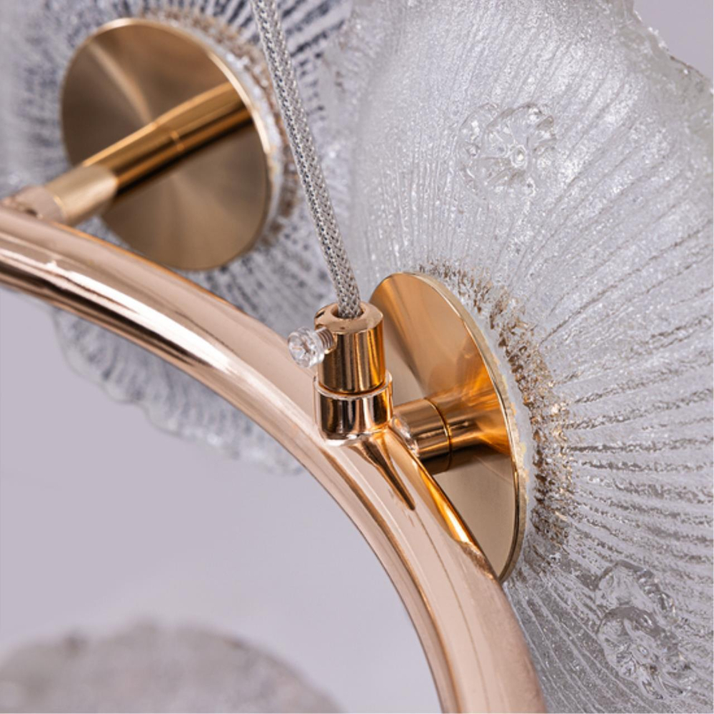 Подвесная светодиодная люстра Arte Lamp CHERISH A2097LM-90GO