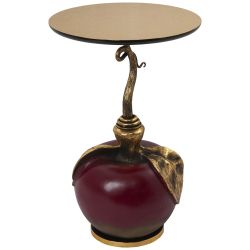 Столик декоративный с золотой столещницей Яблоко Евы Кардован