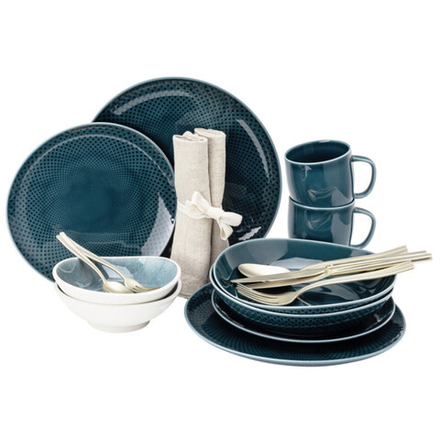Rosenthal Junto Ocean Blue - Porzellan Набор с кружкой, 22 предмета