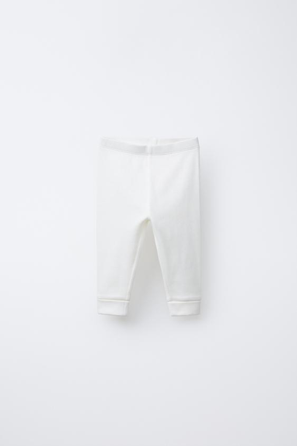 ZARA НАБОР ИЗ 2 ЛЕГИНСОВ В РУБЧИК, ГОЛУБОЙ