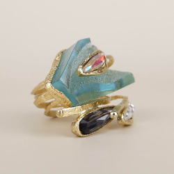 Кольцо крупное