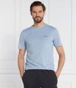 Футболка TEE CURVED BOSS GREEN - голубой(50469062)