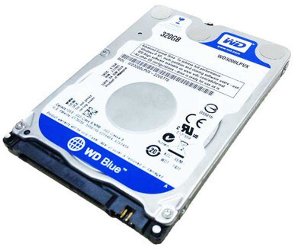 Жесткий диск Western Digital SATA 320GB 7.2K 2.5 WD3200BEKT-60F3T1