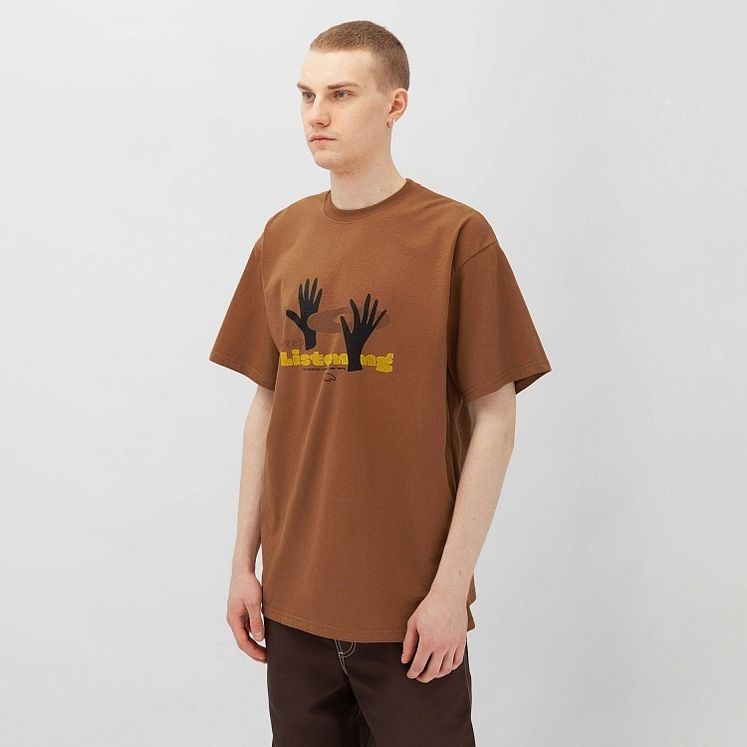 Футболка ANTEATER Listening, коричневый