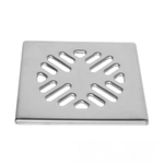 Трап вертикальный 150х150 мм нержавеющая сталь d=110 мм