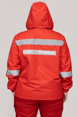 Ветровка Скорая помощь MedicLine женская цв. КРАСНЫЙ