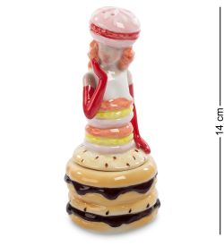 Pavone CMS-57/ 3 Подставка для яйца с солонкой «Леди»