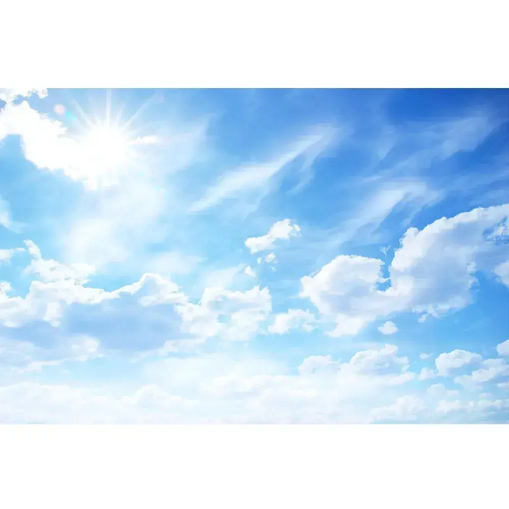 Фотообои 3D Небо Облака для гостиной, в спальню, на кухню 400х270