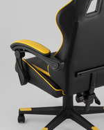 Кресло спортивное TopChairs Shadow черно-желтый