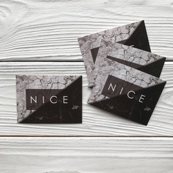 Открытка 8 х 6 см, NICE