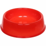 Миска пластиковая «Мр. Марли», цвет красный, 21*6,5см /780мл
