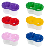 Стакан-непроливайка двойной, 150мл. "Эники-беники" ассорти (Пифагор)