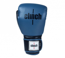 Перчатки боксерские Clinch Punch сине-черные C131