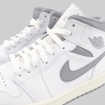 Кроссовки Jordan 1 Mid Neutral Grey  - купить в магазине Dice