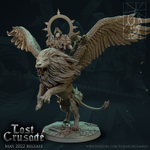 Grand Alliance Order Cities of Sigmar Freeguild General on Griffon миниатюра для dnd, днд, pathfinder, фентези, Настольная игра, НРИ, Варгейм, РПГ