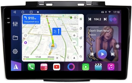 Магнитола Haval H5, DW Hower / Great Wall Hover H3, H5 (прямоугольные воздуховоды) - FarCar 3013M монитор 9.5" QLED на Android 14, TS18, CarPlay, 4G SIM-слот