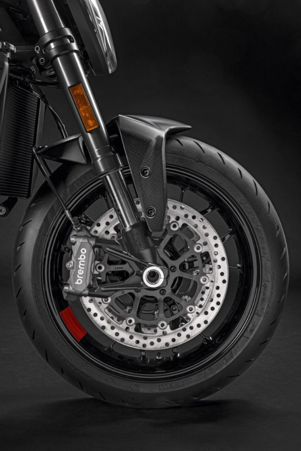 Ducati Performance Карбоновое крыло переднее Monster V2 (2026+) 96982311AA