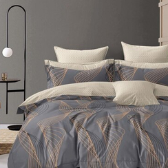 Твил-сатин, рис. №27 | ш.220 см | 120 г/м² | хлопок-100%