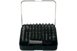 Набор бит с адаптером в пластиковом боксе KRAFTOOL Grand-16 61 предмет, Cr-V 26140-H61