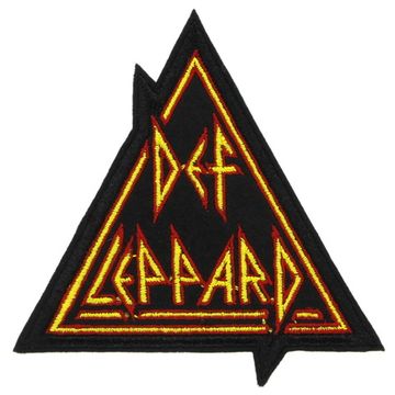 Нашивка Def Leppard треугольник (287)