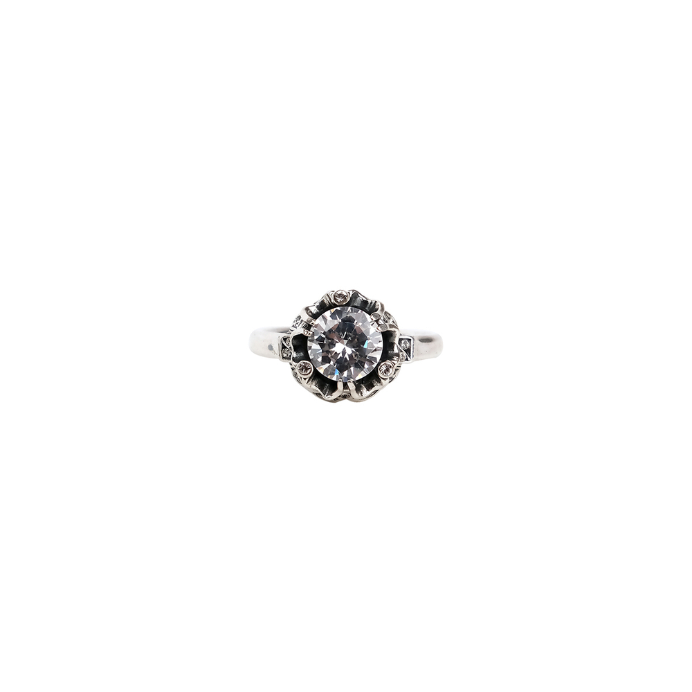 "Дурман" кольцо в серебряном покрытии из коллекции "Леди" от Jenavi