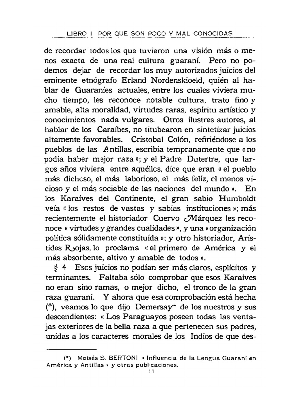 La civilización guaraní | Moisés Santiago Bertoni