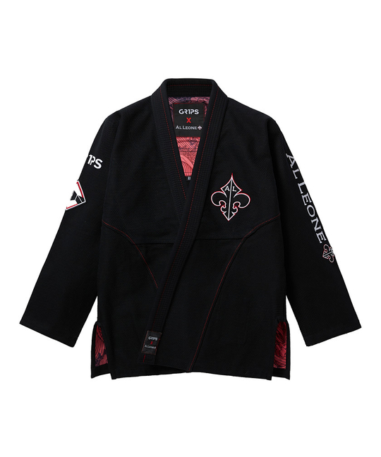 Кимоно Gr1ps Secret Weapon Al Leone - чёрное